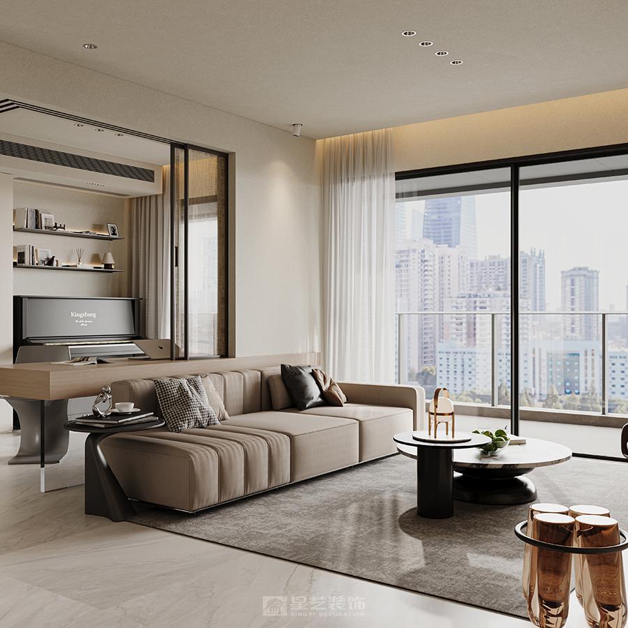 柔棕雅境，松弛感的現代輕奢居