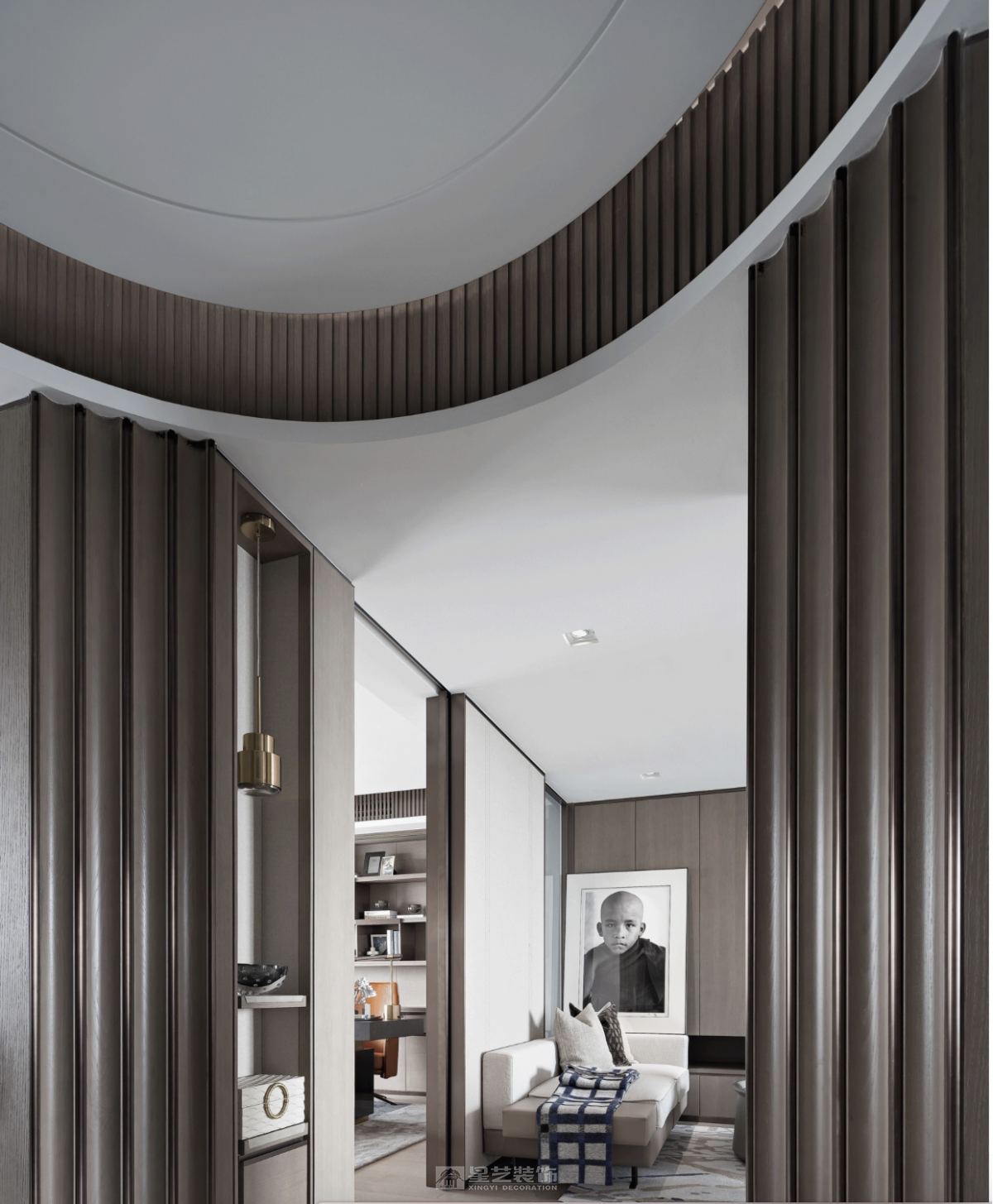 頂層躍層——復式挑空的廳